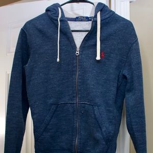 Men’s Polo Ralph Lauren Hoodie - Small - Blue